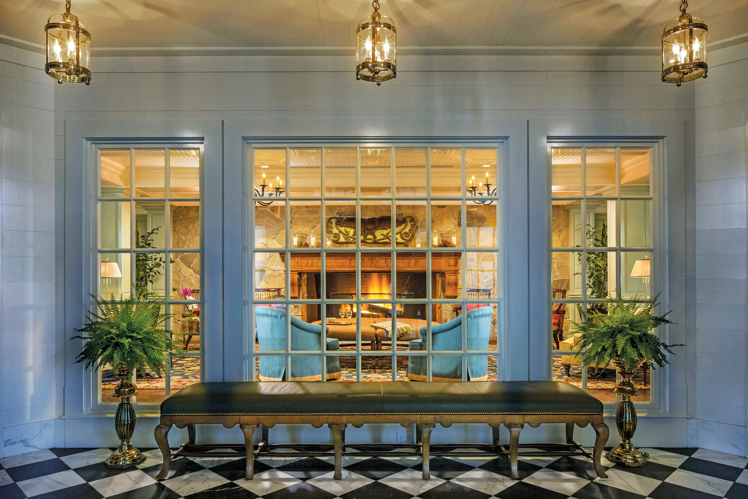 Vestibule at the Inn