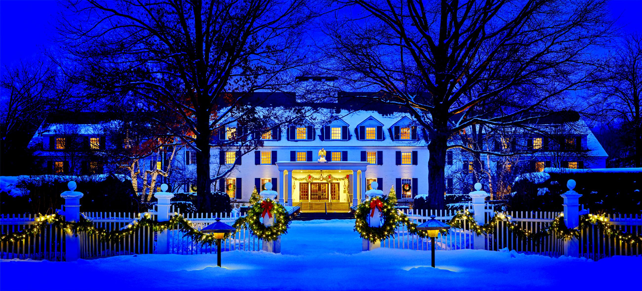 All White Winter Outfit at Woodstock Inn 10% Booking Code