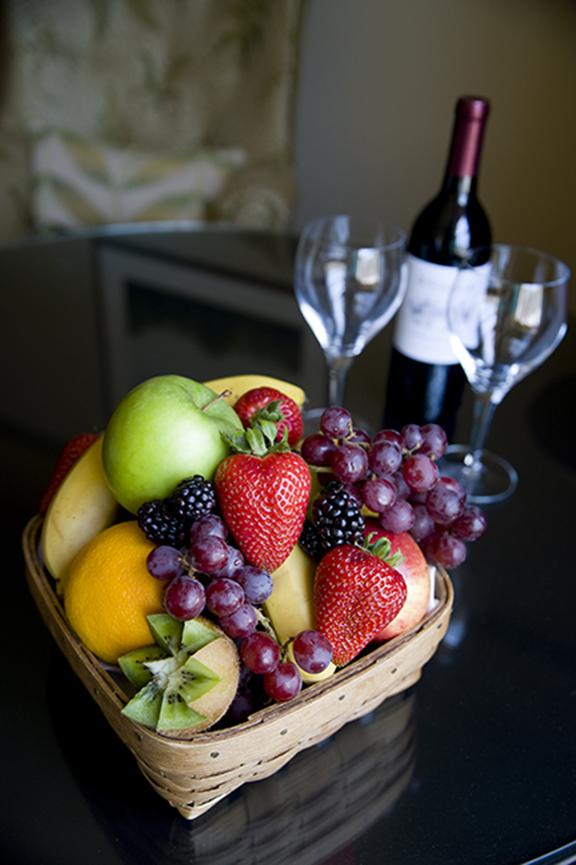 Wine and Fruit