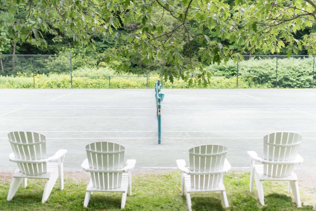 tennis courts