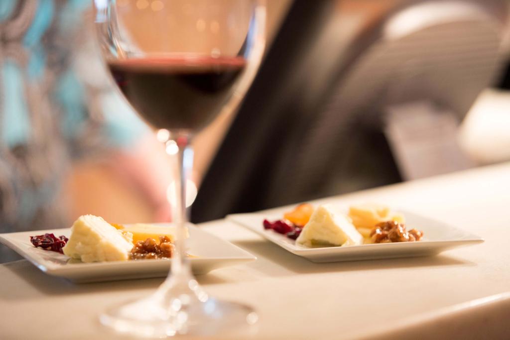 wine and cheese