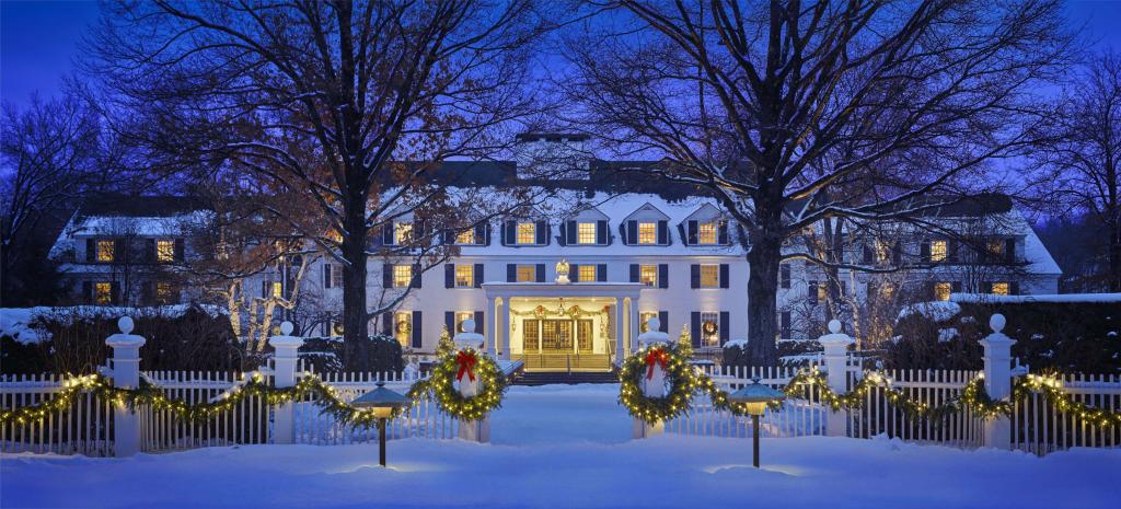 Winter Front of Inn