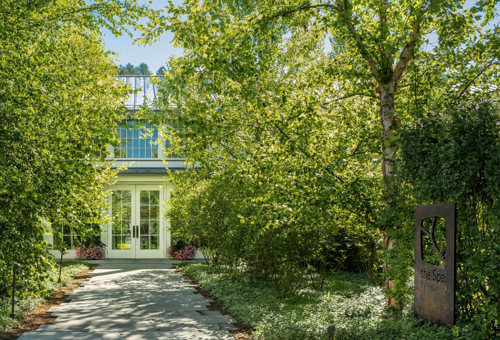 Woodstock Inn Spa Entrance