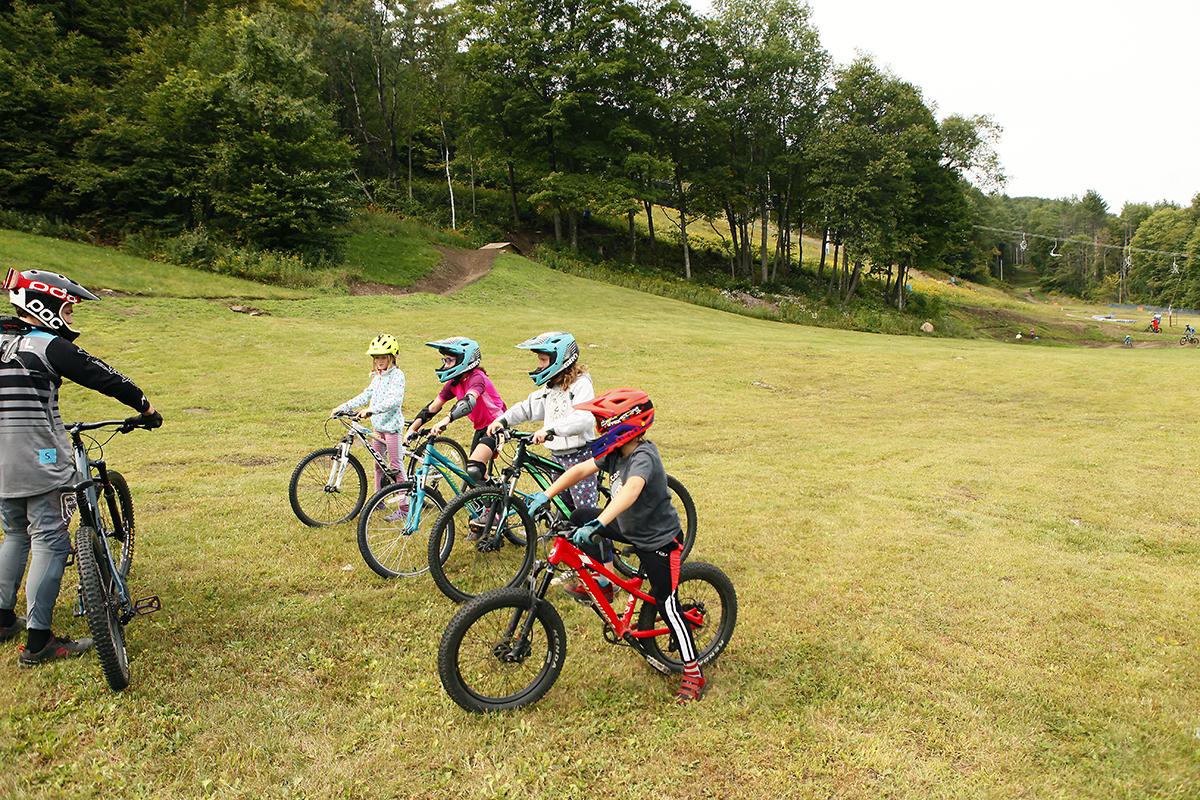 Bike Lesson at Suicide Six