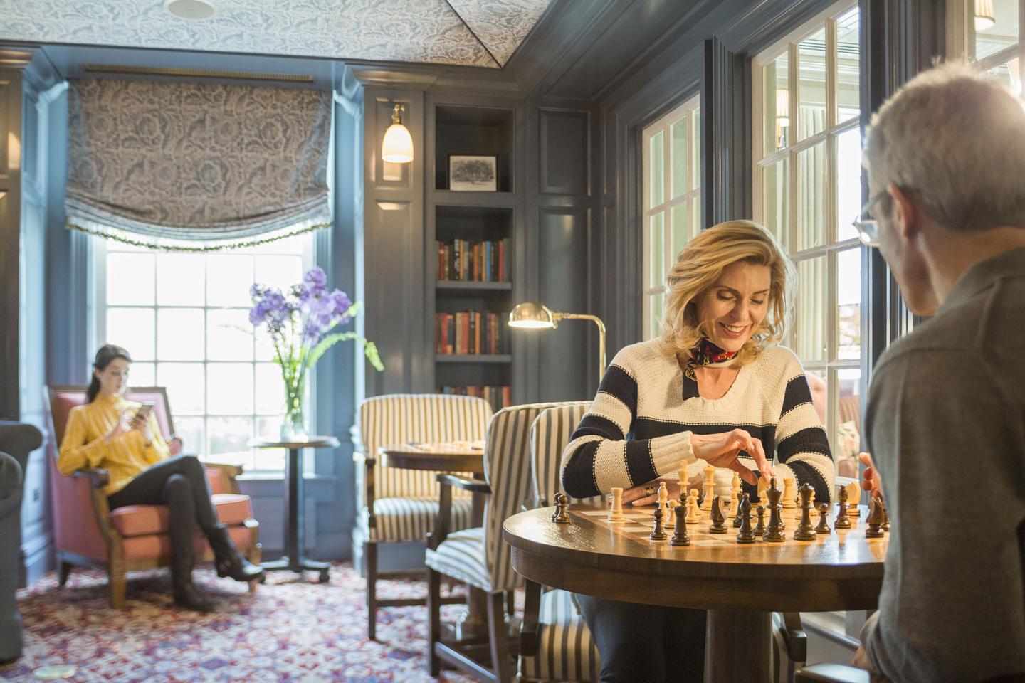 Chess in the Library