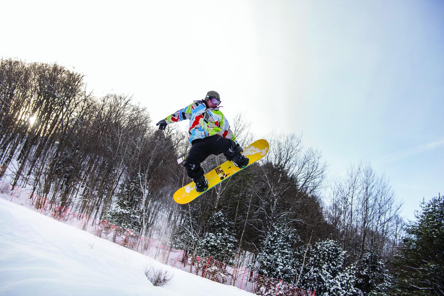 Jump in the Terrain Park