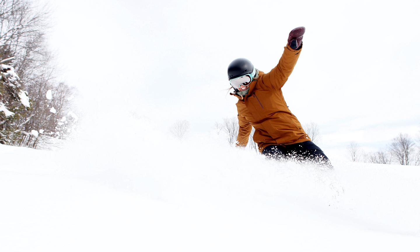 Female Snowboarder