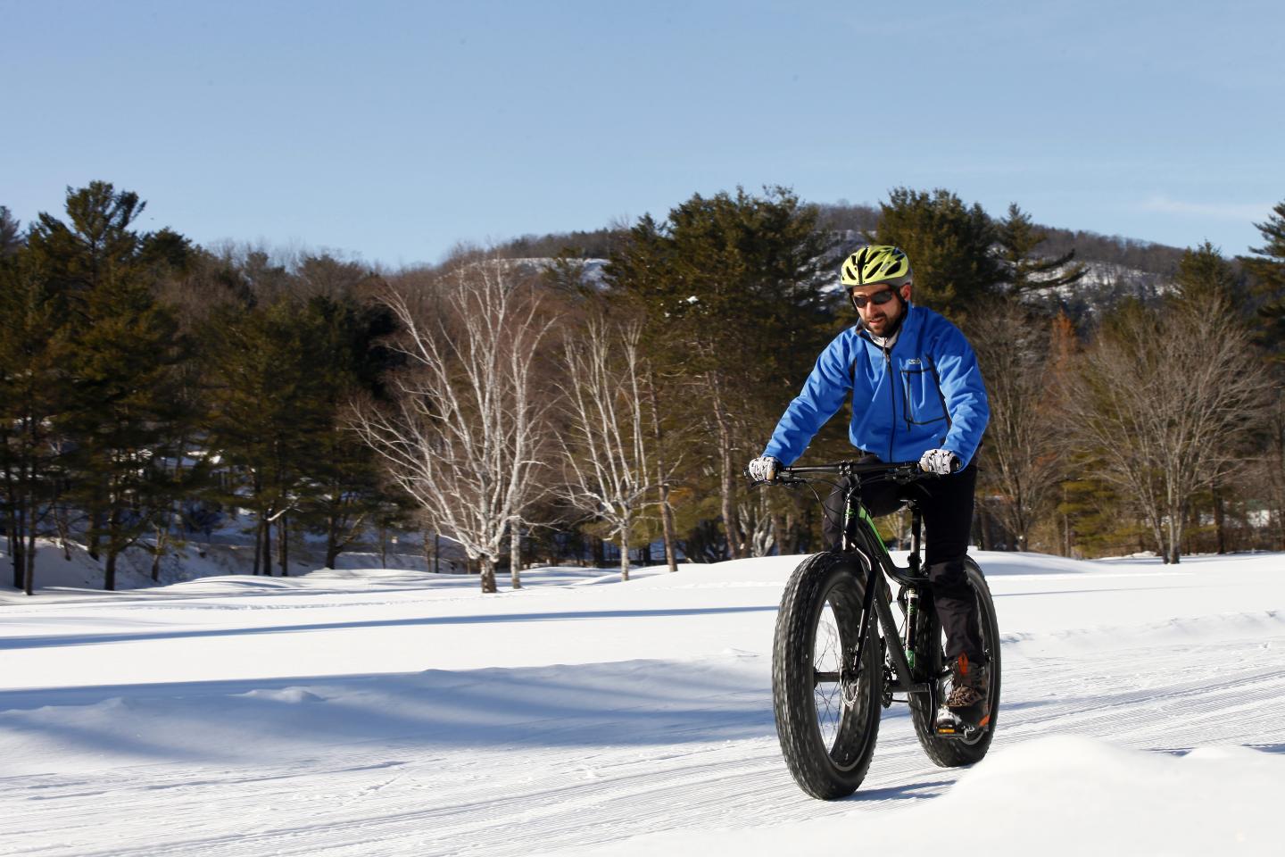 Fat Tire Biking at the Woodstock Nordic Center