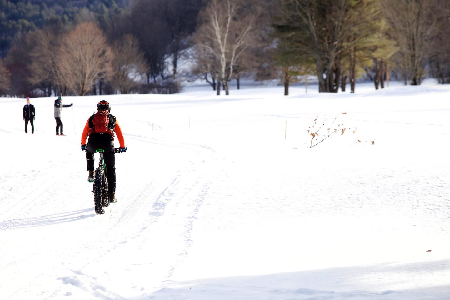 Fat Biking on Snow