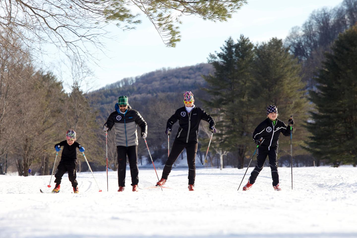 Skiing with Family