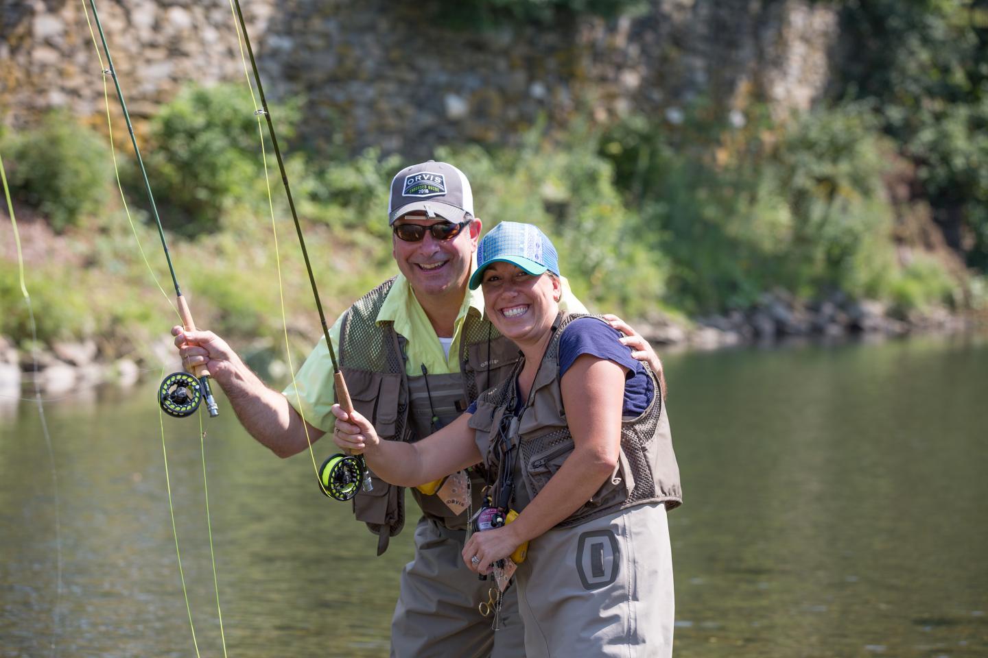 Learn How to Fly Fish with a Patient Guide Instructor