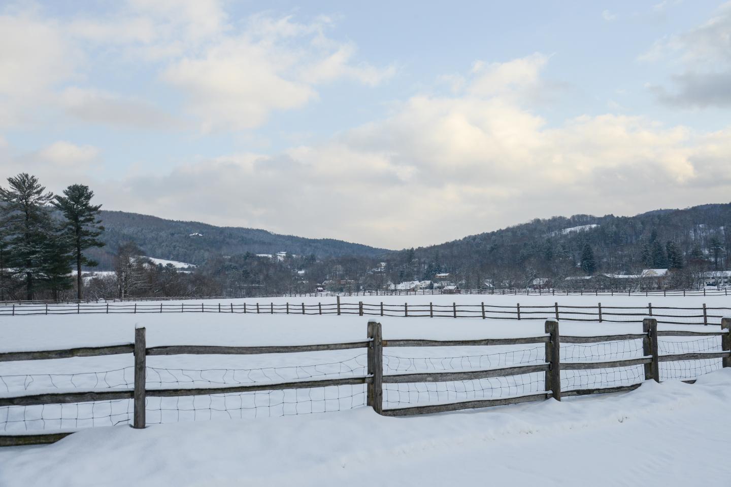 Billings Farm in Winter