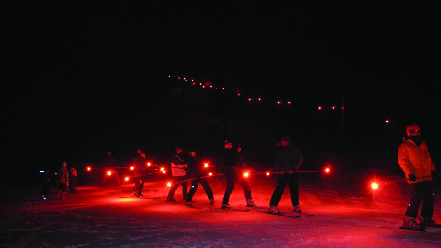 Torchlight Parade at Suicide Six Ski Area