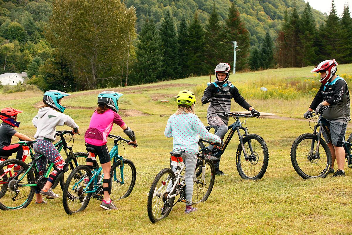 Bike Lesson at Suicide Six