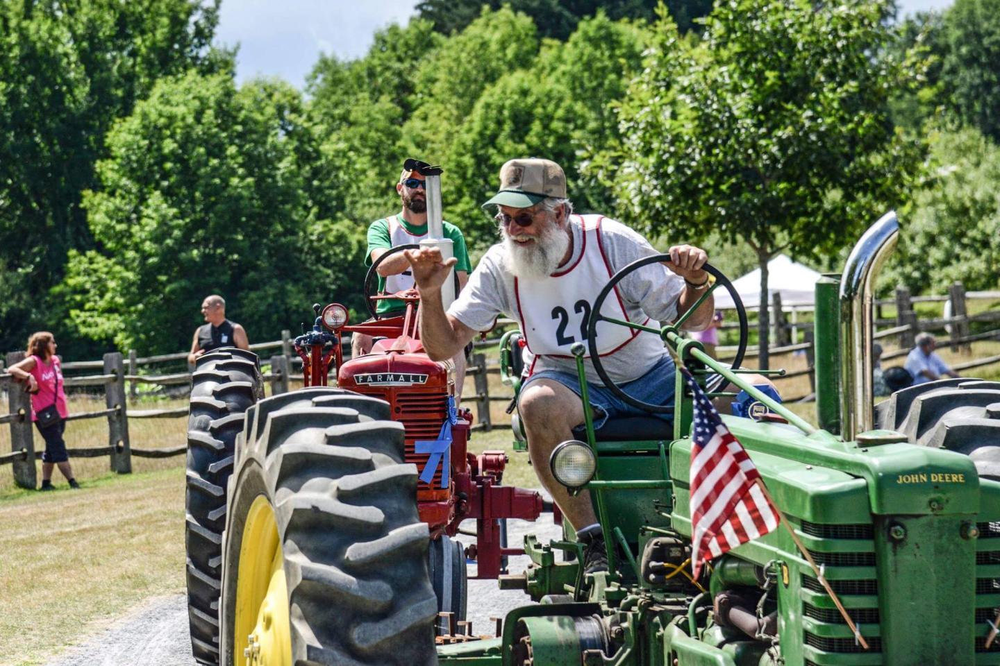 Tractor at Billings