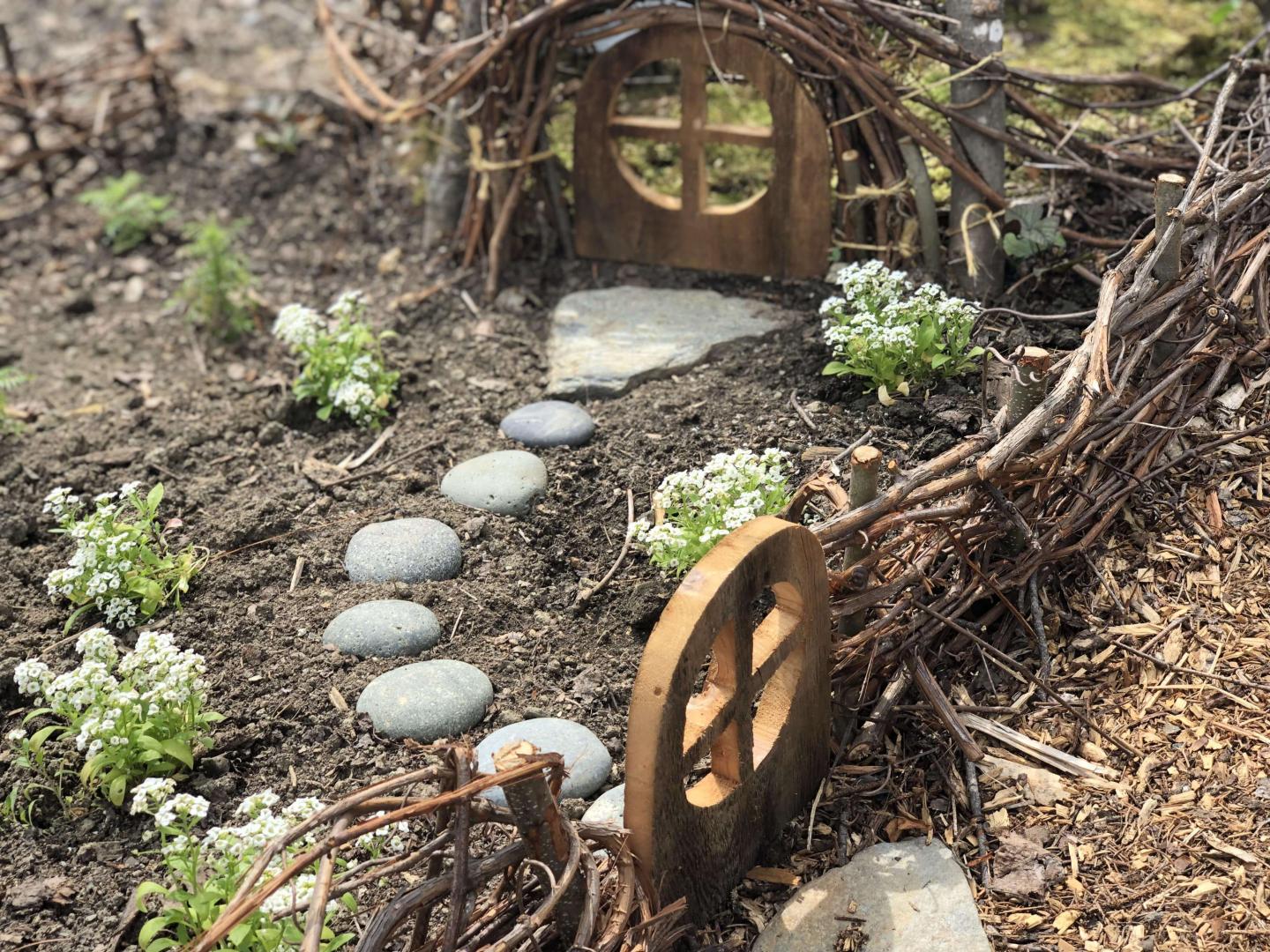 Bean Fairy Houses