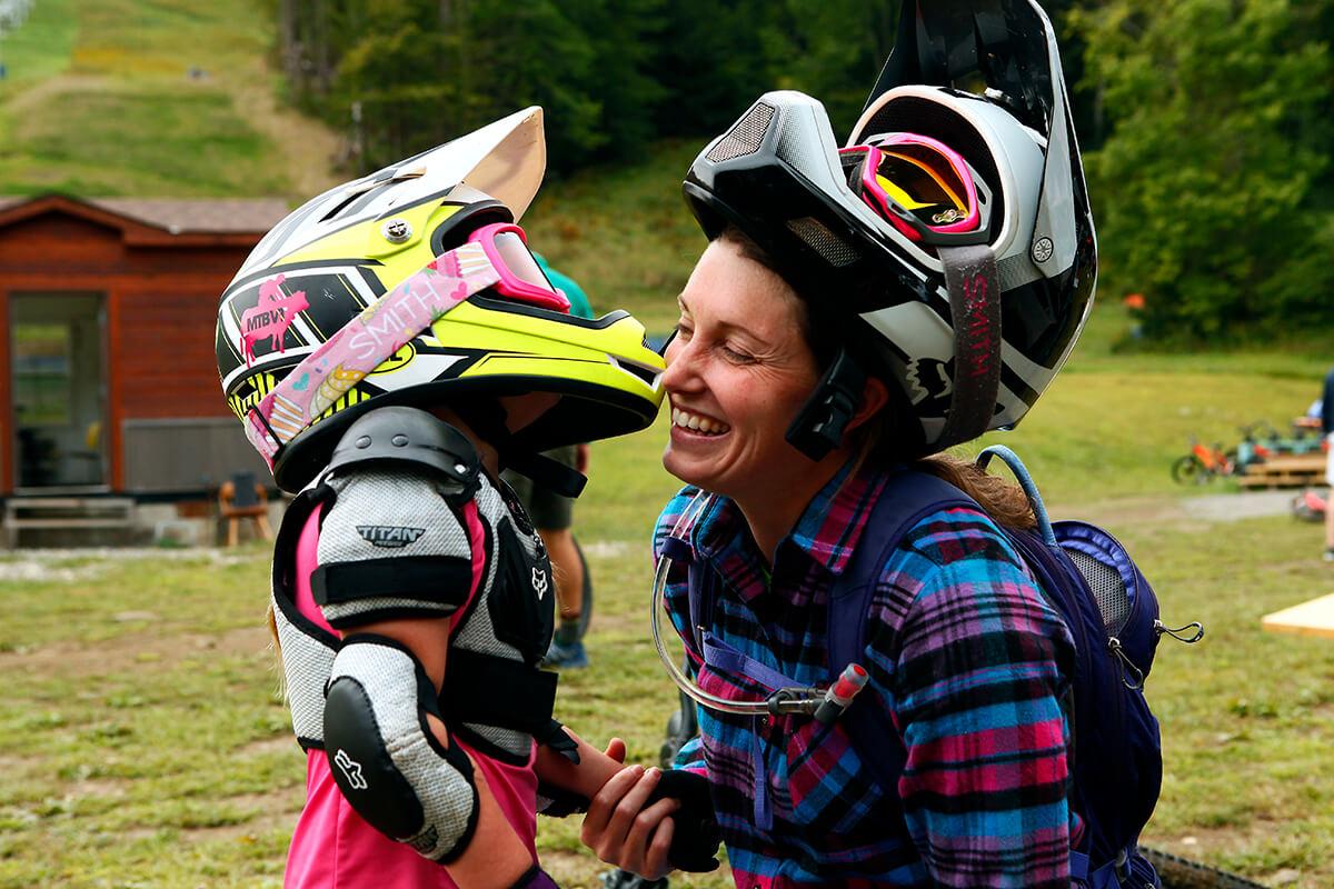 Mother Daughter Bike