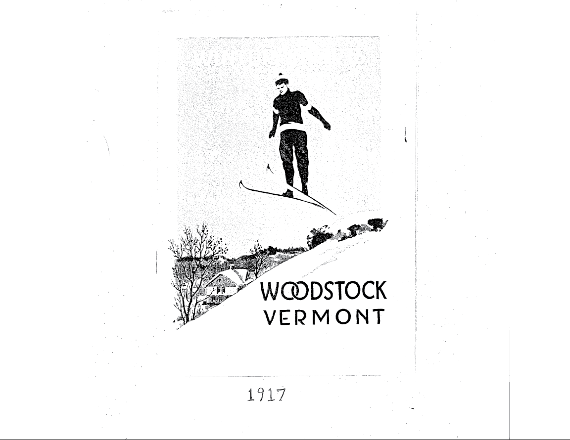 Old ski poster