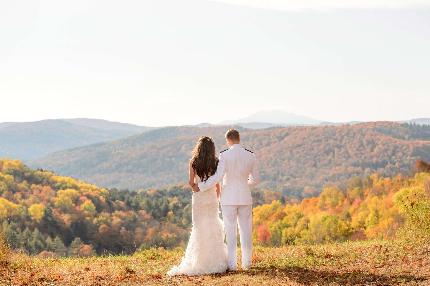Fall wedding