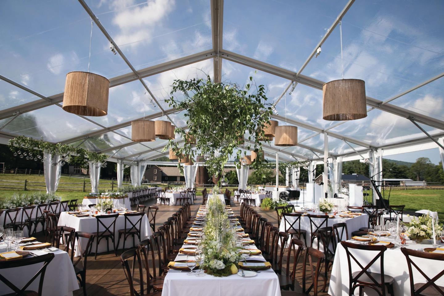 Billings Wedding Set Up