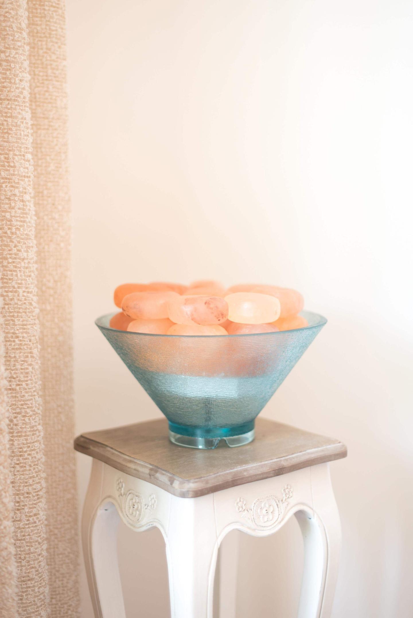 Salt Stones in the Spa