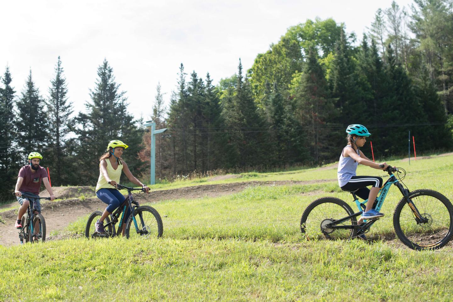 Family Mountain Biking
