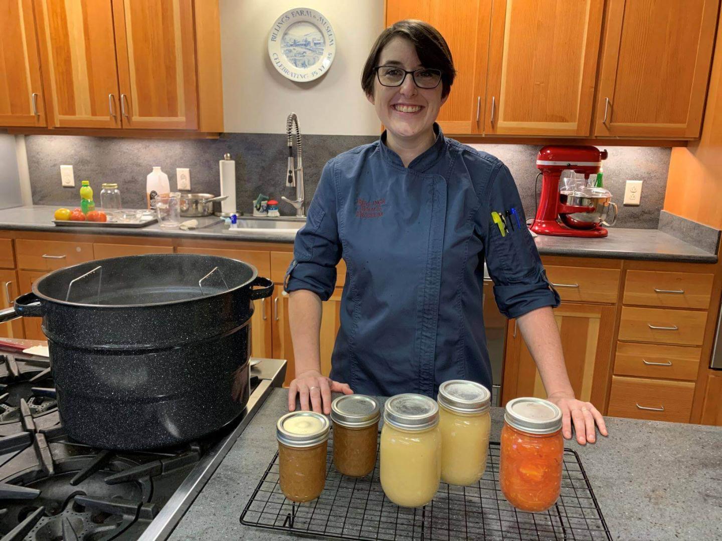 Emery in the kitchen