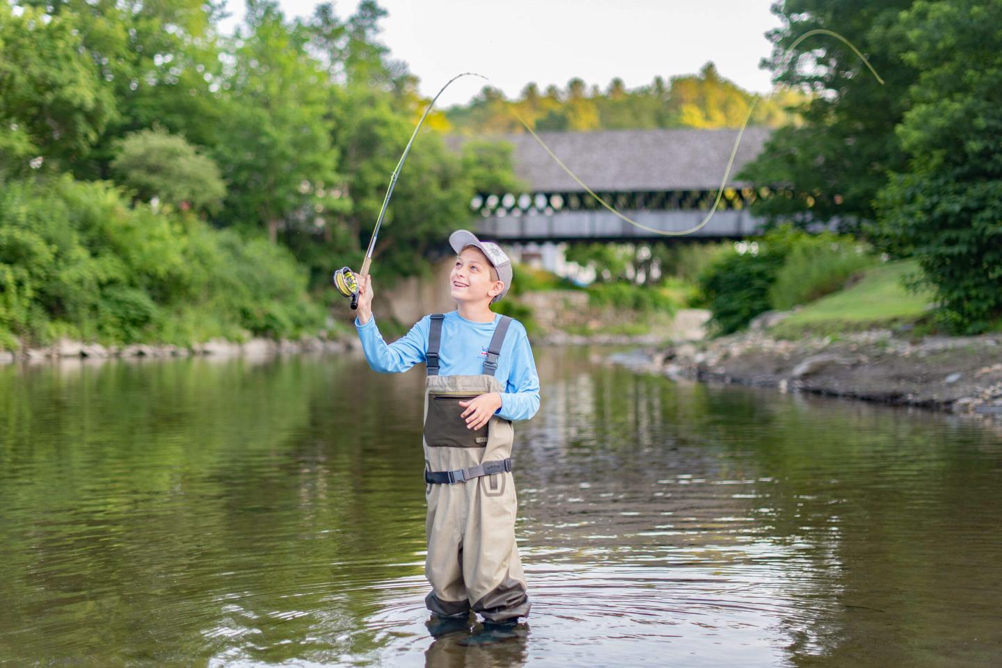 Fly Fishing with Kids