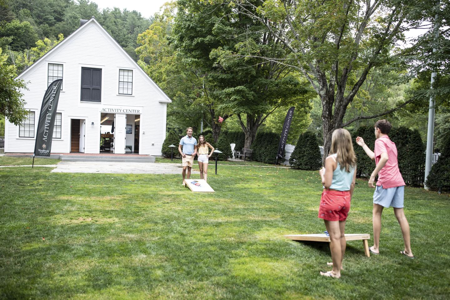 Cornhole at the Activity Center