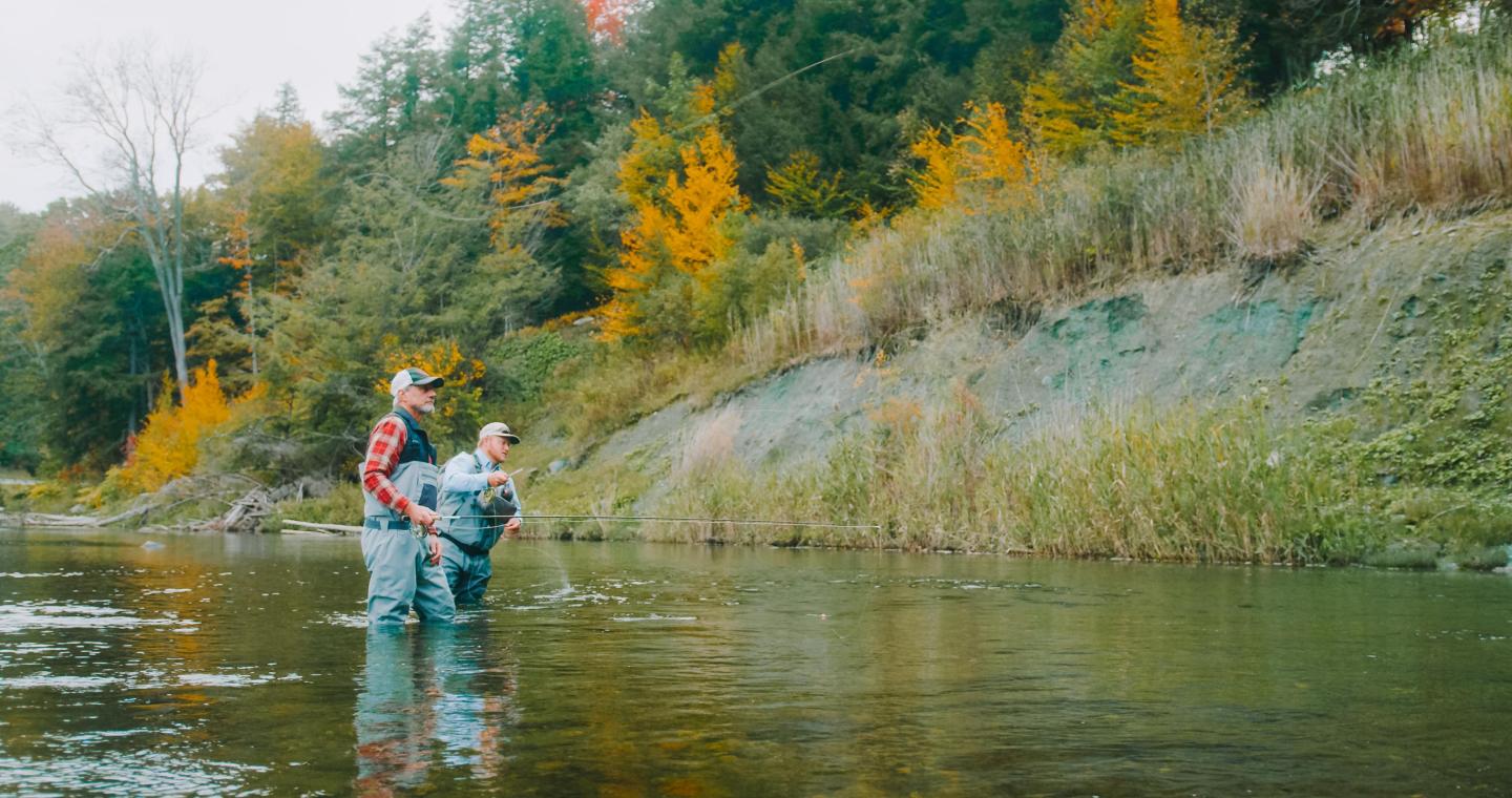 Orvis Fly Fishing School Vermont