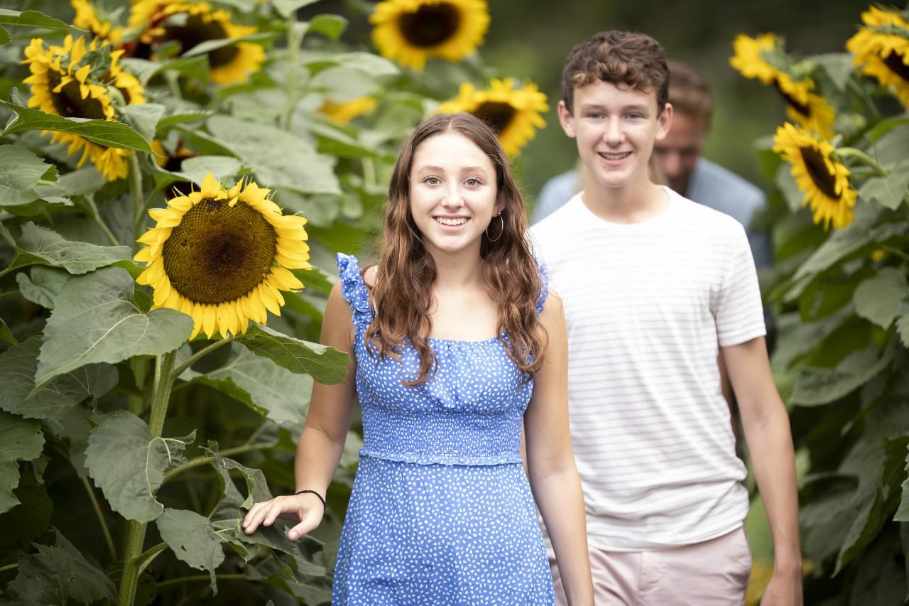 Sunflower House in Woodstock Vermont