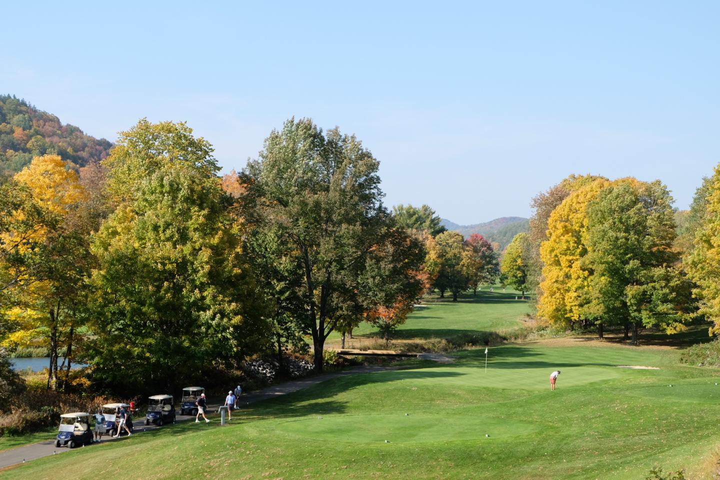 Fall Golf in Woodstock