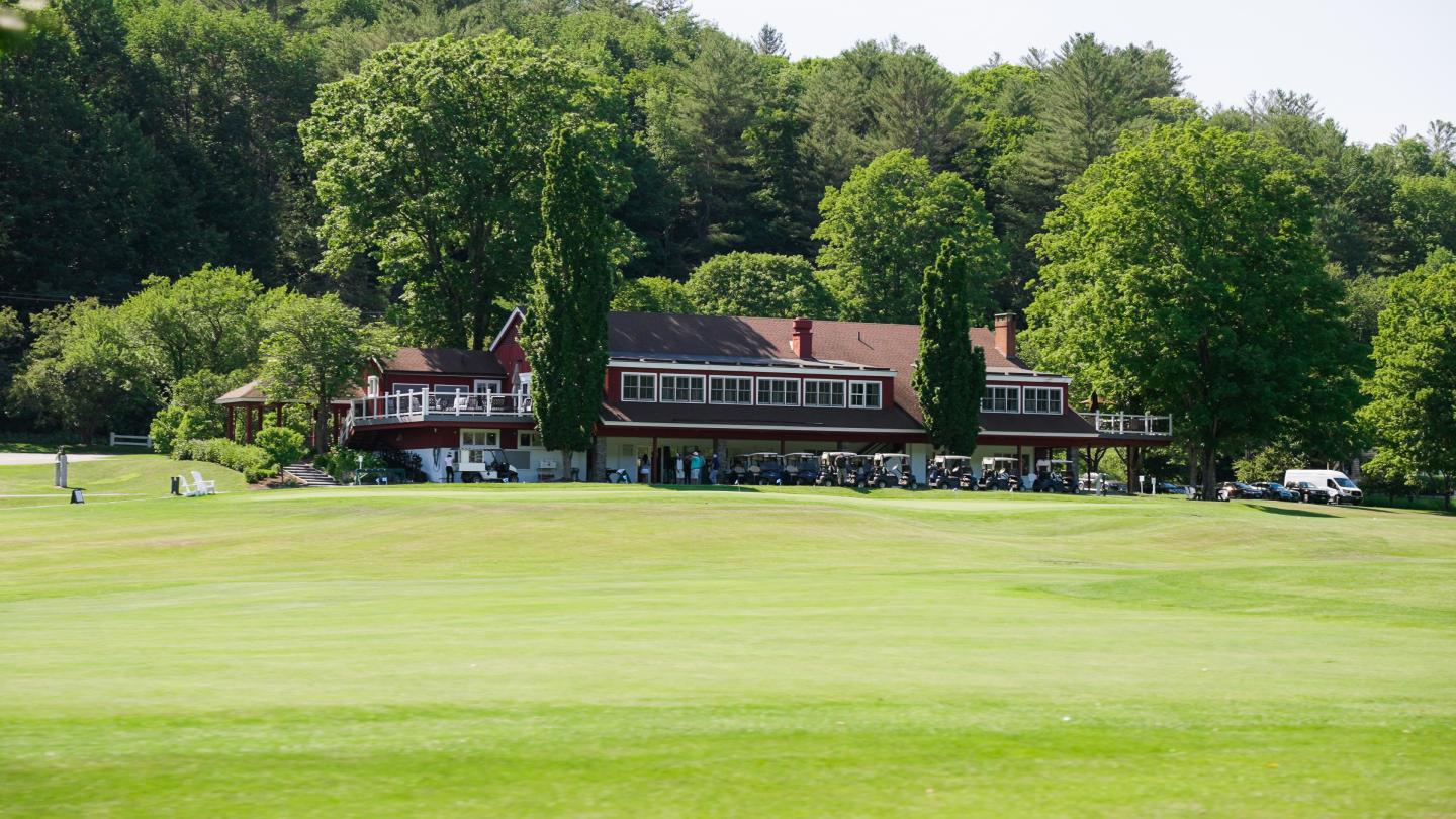 Clubhouse in summer