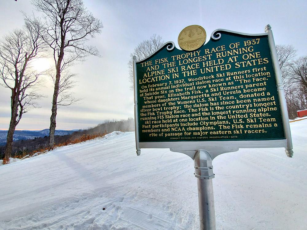 FISK Race Historical Sign