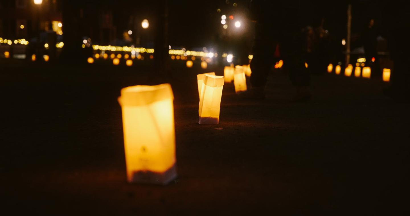 Luminaries in Woodstock Vermont
