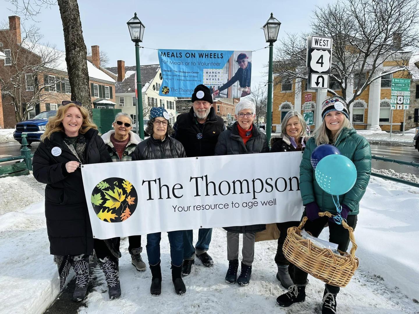 The Thompson Senior Center Group on the Woodstock Village Green