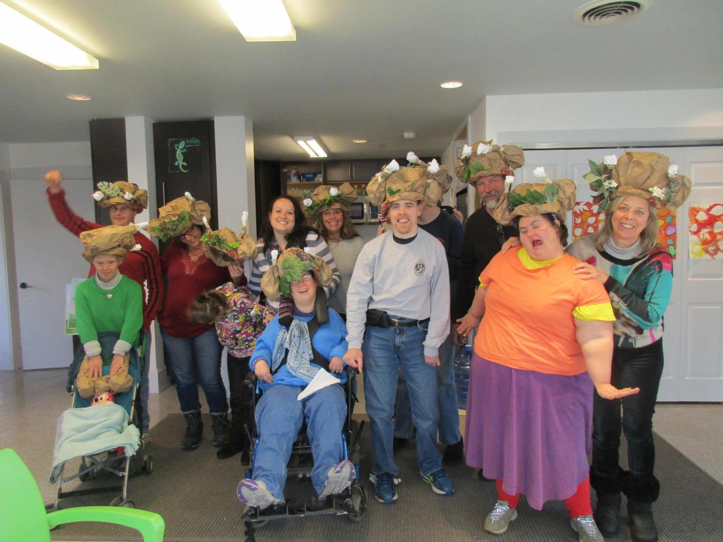 Zack's Place participants in Woodstock Vermont