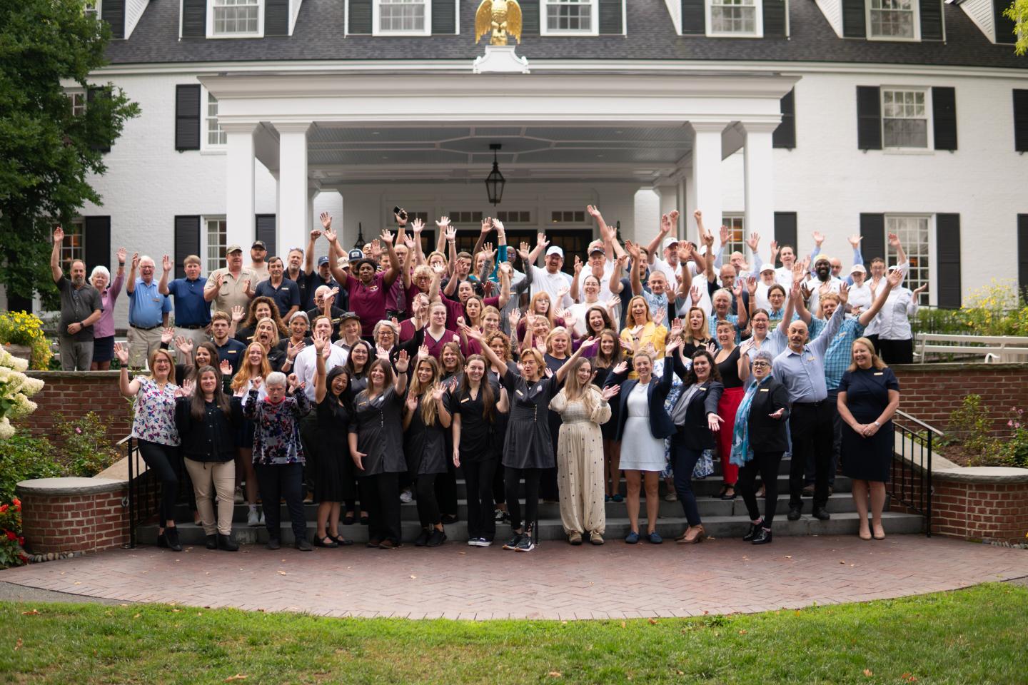 Woodstock Inn Employee Group Photo