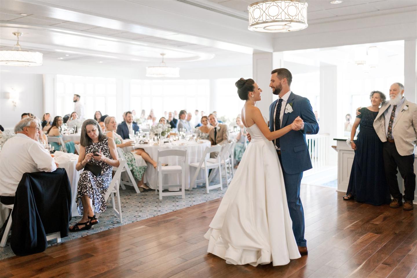 Bride and Groom First Dance in the Rockefeller Room
