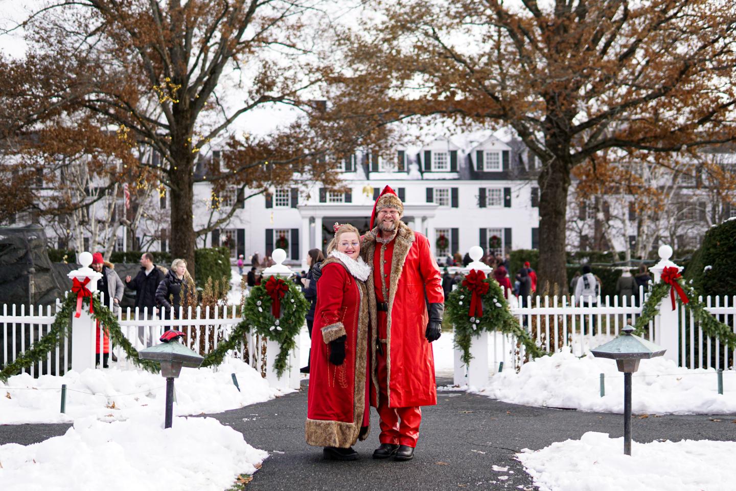 Mr and Mrs Clause at the Woodstock Inn