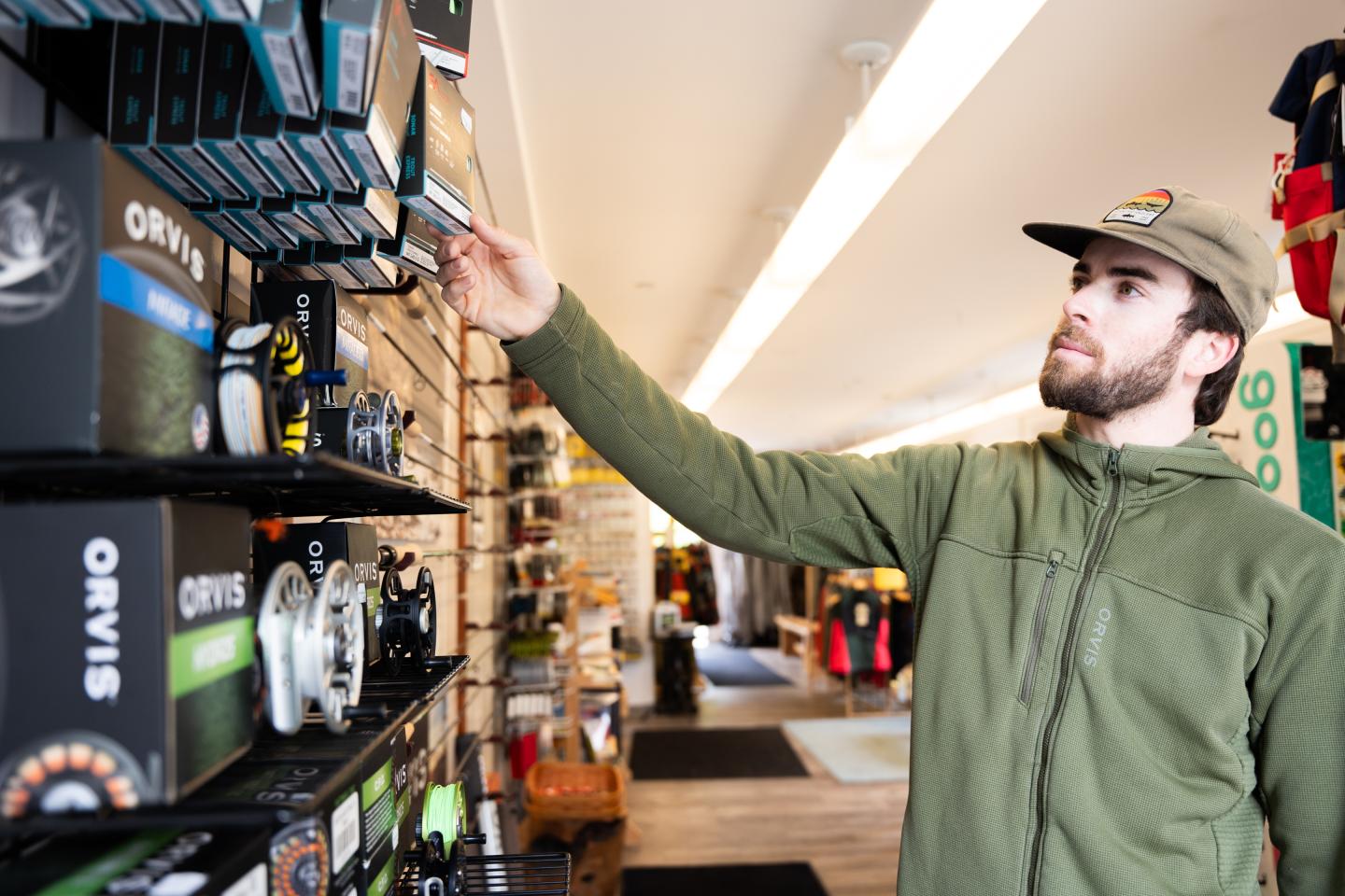 Orvis rods & reels in the Activity Center
