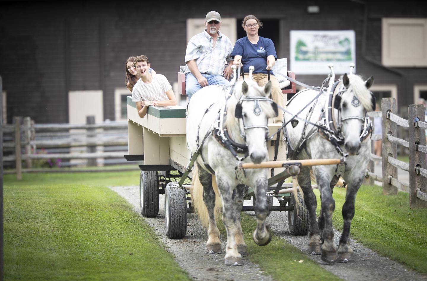 Wagon Ride at Billings Farm & Museum