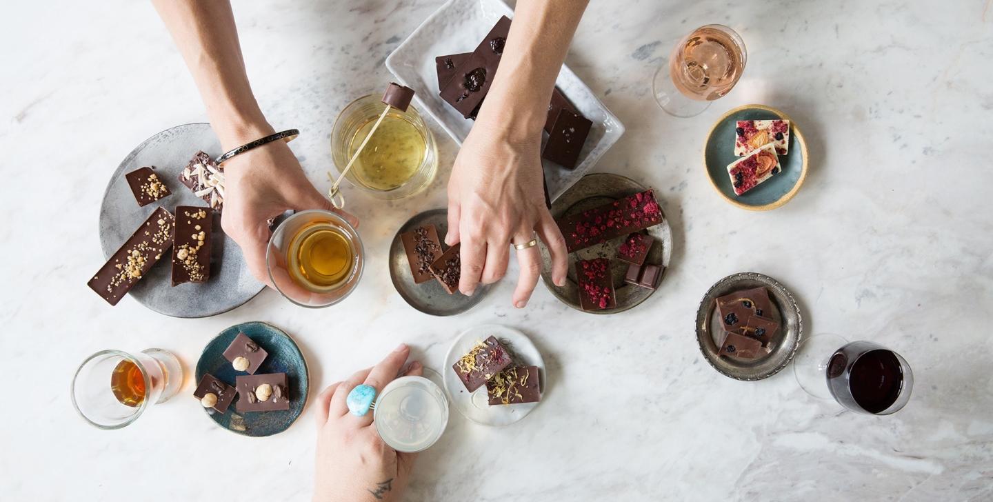 Chocolate pairings and tasting