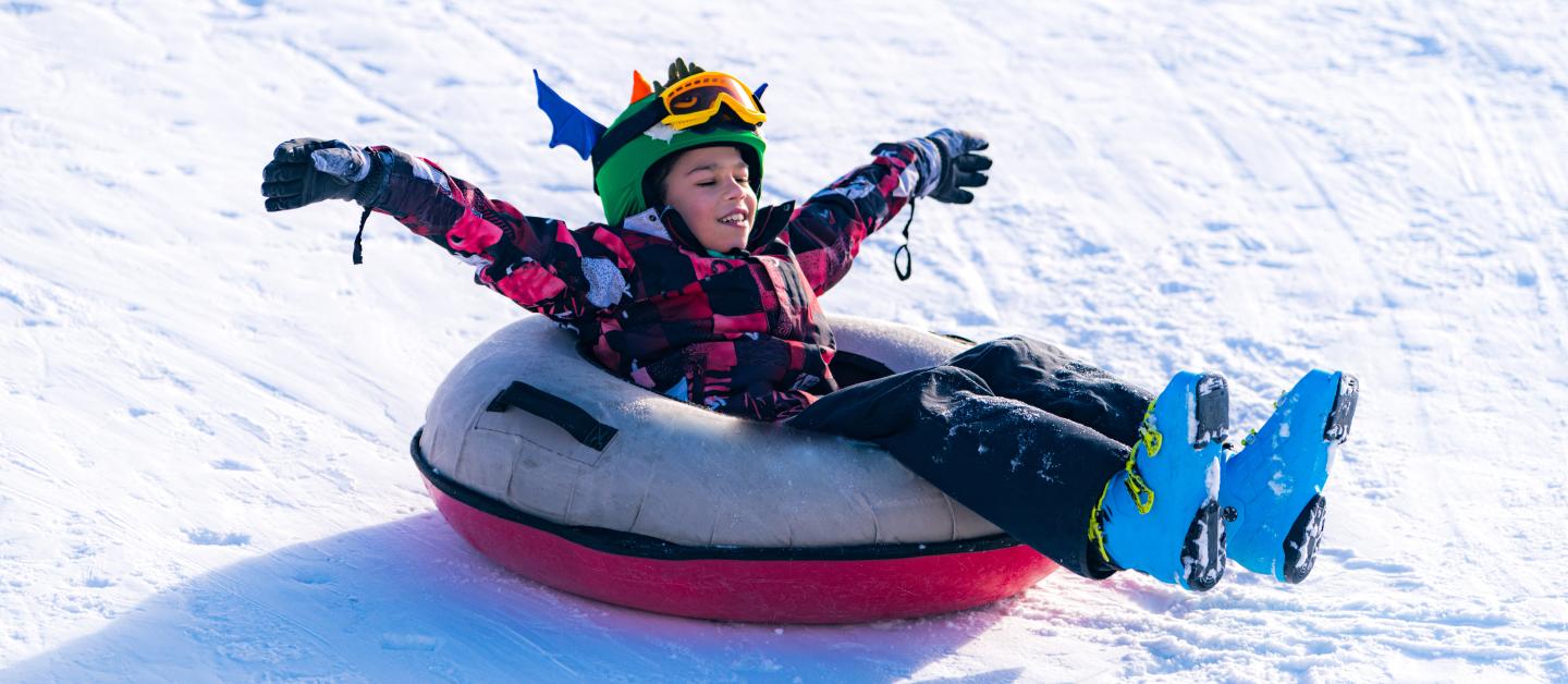 Snow Tubing Adobe Stock