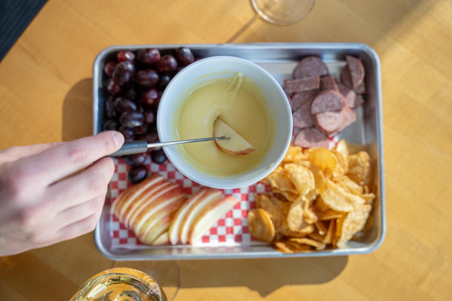 Fondue at Perley’s Pourhouse