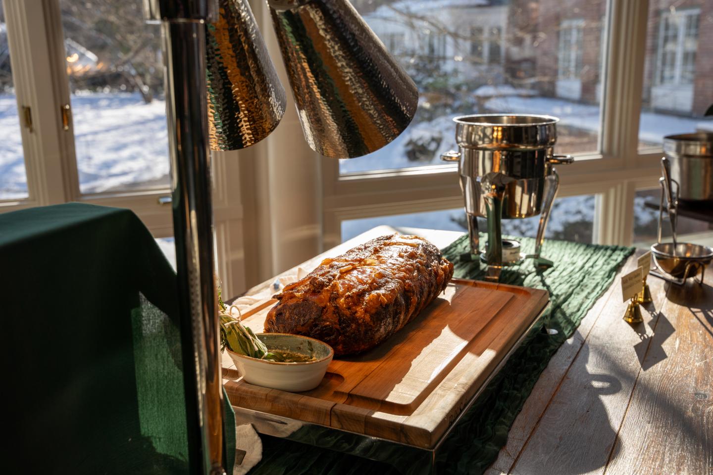 Roast Beef on Holiday Buffet