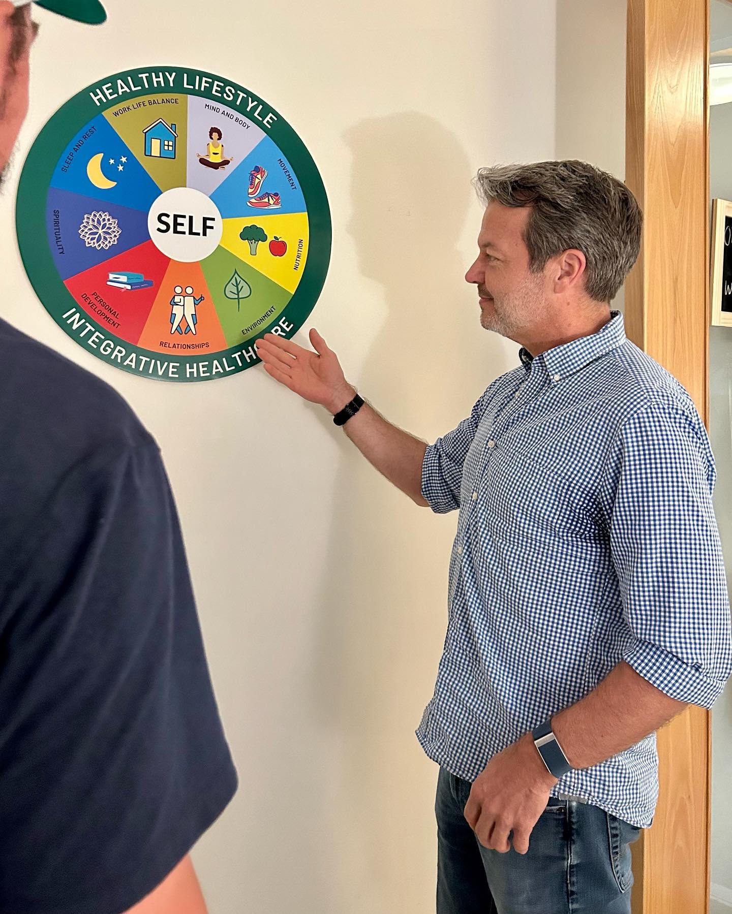 Richard the Health Coach at the Woodstock Athletic Club