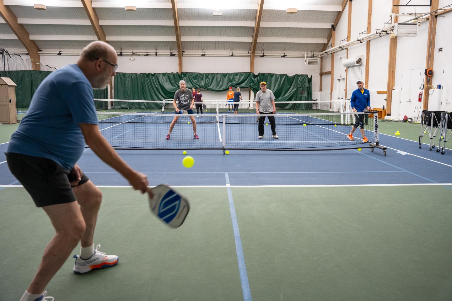 Pickleball game