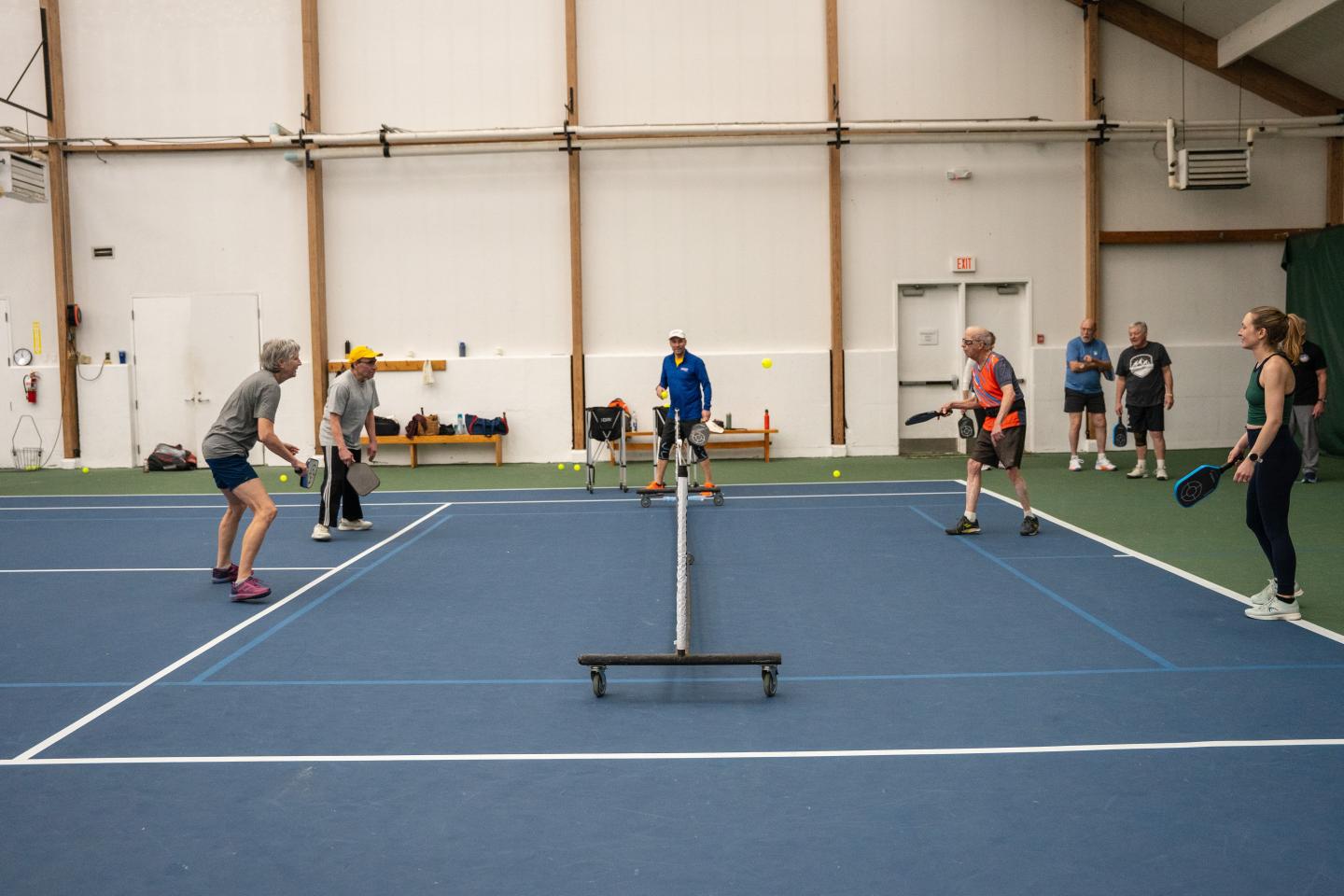 Pickleball play