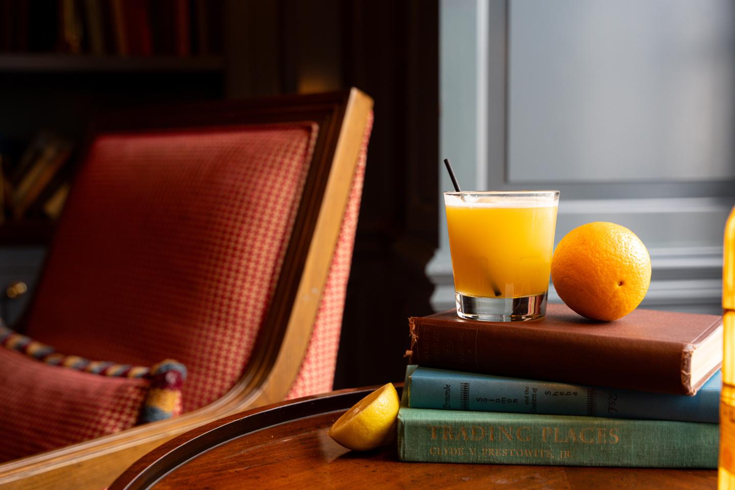 Maple Old Fashioned & A Good Book